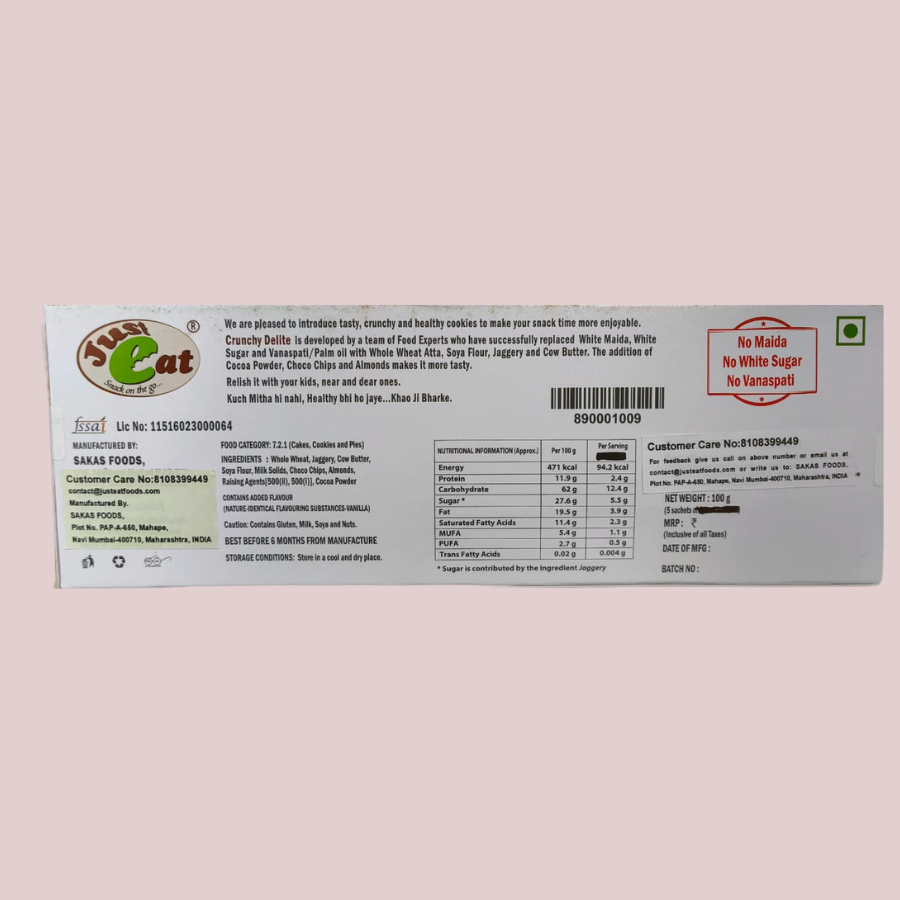 Crunchy Delite (Whole Wheat Cookies) - Image 2