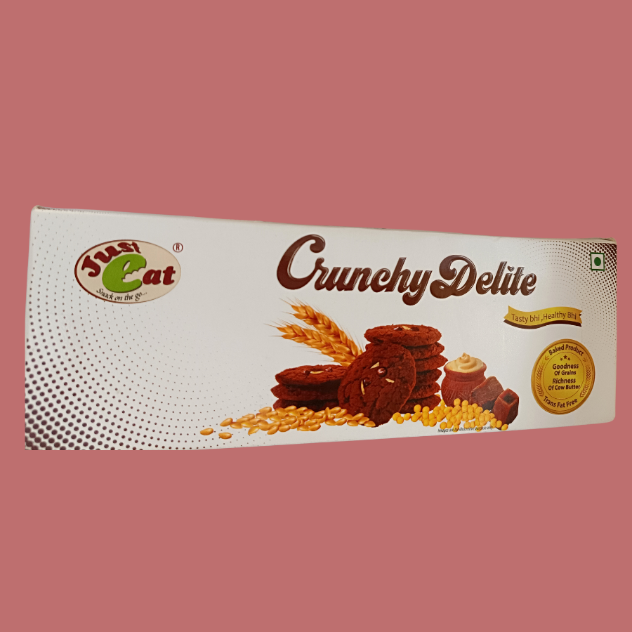 Crunchy Delite (Whole Wheat Cookies)